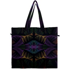 Fractal Abstract Background Pattern Art Canvas Travel Bag