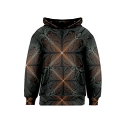 Art Abstract Fractal Pattern Kids  Pullover Hoodie by Wegoenart