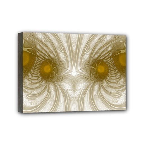 Fractal Fantasy Background Pattern Mini Canvas 7  X 5  (stretched)