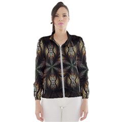 Fractal Flower Fantasy Floral Women s Windbreaker by Wegoenart