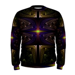 Fractal Fantasy Design Texture Men s Sweatshirt