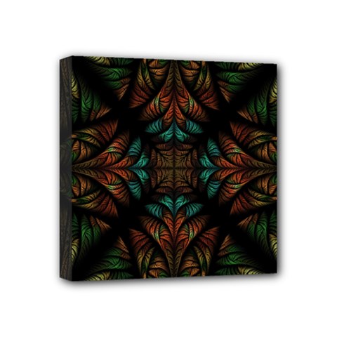 Fractal Fantasy Design Texture Mini Canvas 4  x 4  (Stretched)