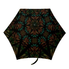 Fractal Fantasy Design Texture Mini Folding Umbrellas