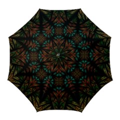 Fractal Fantasy Design Texture Golf Umbrellas