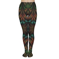 Fractal Fantasy Design Texture Tights