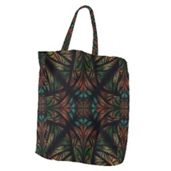 Fractal Fantasy Design Texture Giant Grocery Tote