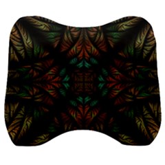 Fractal Fantasy Design Texture Velour Head Support Cushion