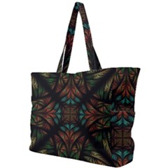 Fractal Fantasy Design Texture Simple Shoulder Bag