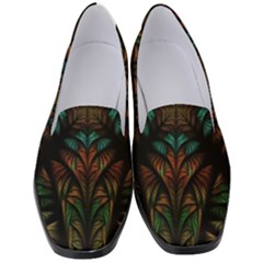 Fractal Fantasy Design Texture Women s Classic Loafer Heels