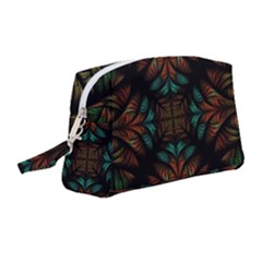 Fractal Fantasy Design Texture Wristlet Pouch Bag (Medium)