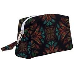 Fractal Fantasy Design Texture Wristlet Pouch Bag (Large)