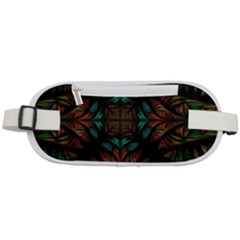 Fractal Fantasy Design Texture Rounded Waist Pouch