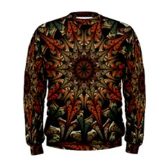 Art Abstract Fractal Pattern Men s Sweatshirt