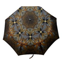 Fractal Art Abstract Pattern Folding Umbrellas