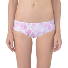 Valentine Background Hearts Bokeh Classic Bikini Bottoms