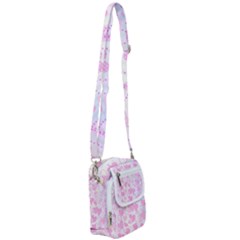 Valentine Background Hearts Bokeh Shoulder Strap Belt Bag by Nexatart