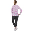 Valentine Background Hearts Bokeh Women s Long Sleeve Raglan Tee View2