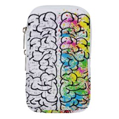 Brain Mind Psychology Idea Drawing Waist Pouch (small) by Wegoenart