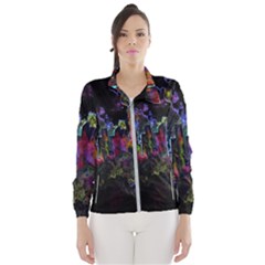 Grunge Paint Splatter Splash Ink Women s Windbreaker by Wegoenart