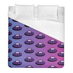 Ufo Alien Pattern Duvet Cover (full/ Double Size)