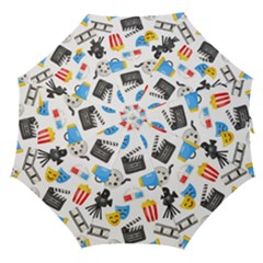 Cinema Icons Pattern Seamless Signs Symbols Collection Icon Straight Umbrellas