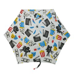 Cinema Icons Pattern Seamless Signs Symbols Collection Icon Mini Folding Umbrellas