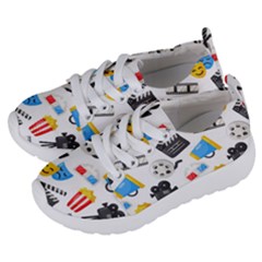 Cinema Icons Pattern Seamless Signs Symbols Collection Icon Kids  Lightweight Sports Shoes