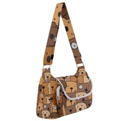 Cute Dog Seamless Pattern Background Multipack Bag by Nexatart