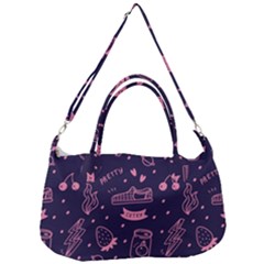 Various Cute Girly Stuff Seamless Pattern Removal Strap Handbag by Nexatart