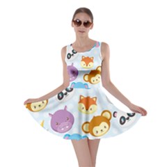 Animal Faces Collection Skater Dress