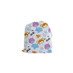 Animal Faces Collection Drawstring Pouch (xs)