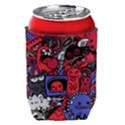 Abstract Grunge Urban Pattern With Monster Character Super Drawing Graffiti Style Vector Illustratio Can Holder View2