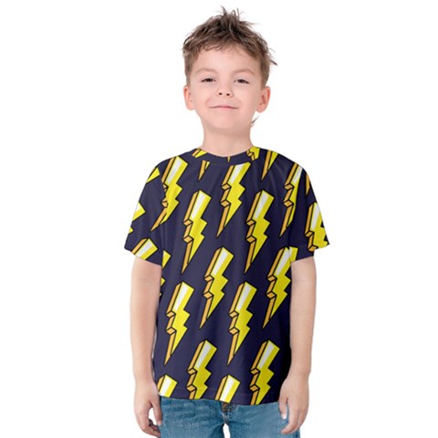 Pop Art Pattern Kids  Cotton Tee by Nexatart