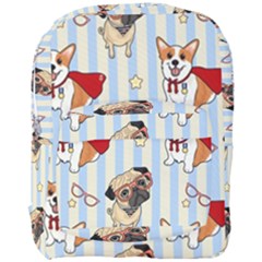 Pattern Dog Full Print Backpack