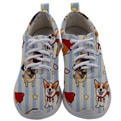 Pattern Dog Mens Athletic Shoes by Nexatart