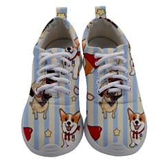 Pattern Dog Women Athletic Shoes