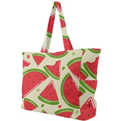 Cute Watermelon Seamless Pattern Simple Shoulder Bag