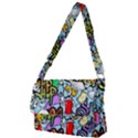 Graffiti Characters Seamless Patternm Full Print Messenger Bag (S) View1