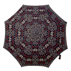 Ukrainian Folk Seamless Pattern Ornament Hook Handle Umbrellas (medium) by Nexatart