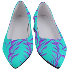 Branches Leaves Colors Summer Women s Block Heels 