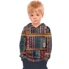 Books Library Bookshelf Bookshop Kids  Overhead Hoodie by Nexatart