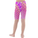 Digital Arts Fractals Futuristic Pink Kids  Mid Length Swim Shorts View2