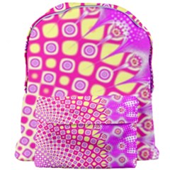 Digital Arts Fractals Futuristic Pink Giant Full Print Backpack