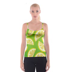 Lemon Fruit Healthy Fruits Food Spaghetti Strap Top by Nexatart