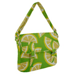 Lemon Fruit Healthy Fruits Food Buckle Messenger Bag by Nexatart