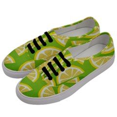 Lemon Fruit Healthy Fruits Food Men s Classic Low Top Sneakers