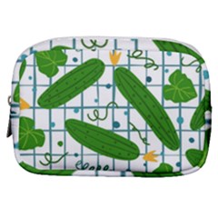 Seamless Pattern With Cucumber Make Up Pouch (small)