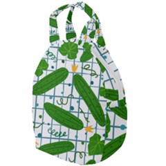 Seamless Pattern With Cucumber Travel Backpacks