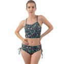 Flowering Branches Seamless Pattern Mini Tank Bikini Set View1