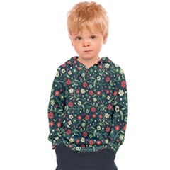 Flowering Branches Seamless Pattern Kids  Overhead Hoodie by Nexatart